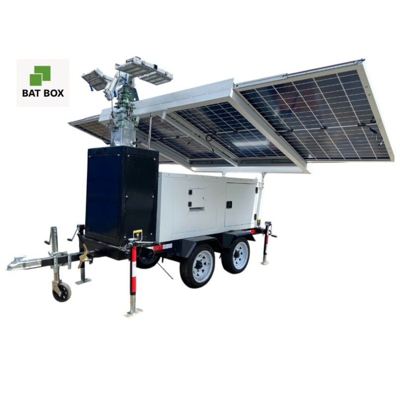 Bat Box Combo stacja oświetleniowa LED tower + Generator 6.4 kW