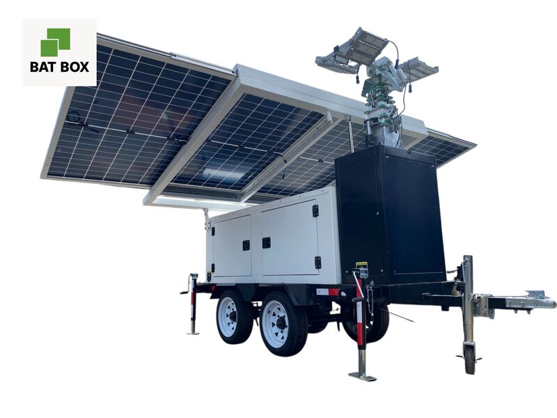 Bat Box Combo stacja oświetleniowa LED tower + Generator 6.4 kW - obrazek 7