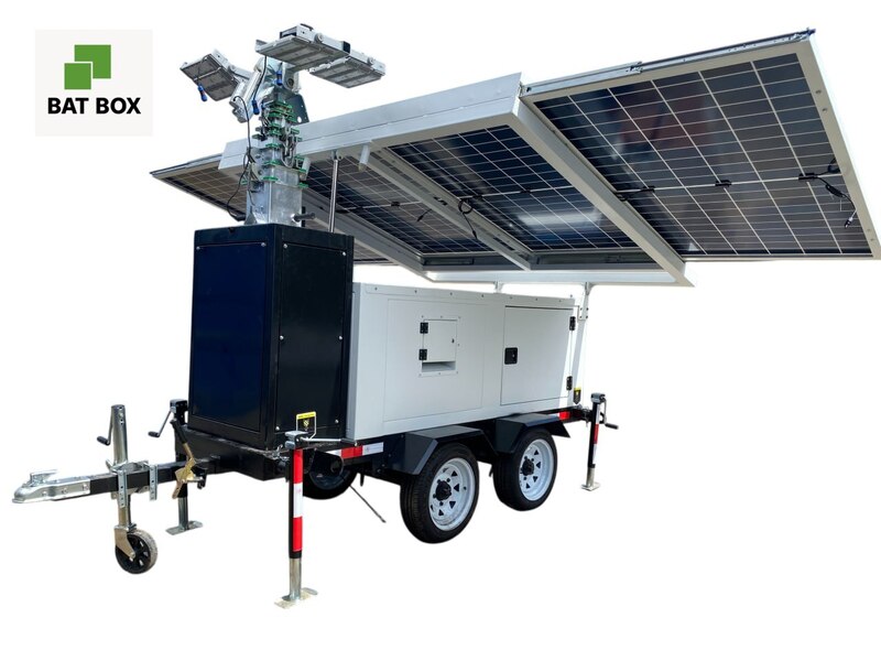 Bat Box Combo stacja oświetleniowa LED tower + Generator 6.4 kW - obrazek 6
